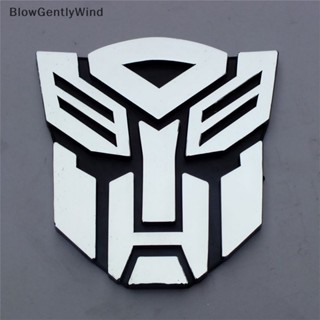 Blowgentlywind สติกเกอร์โลโก้ Transformers 3D สําหรับติดตกแต่งรถยนต์ BGW