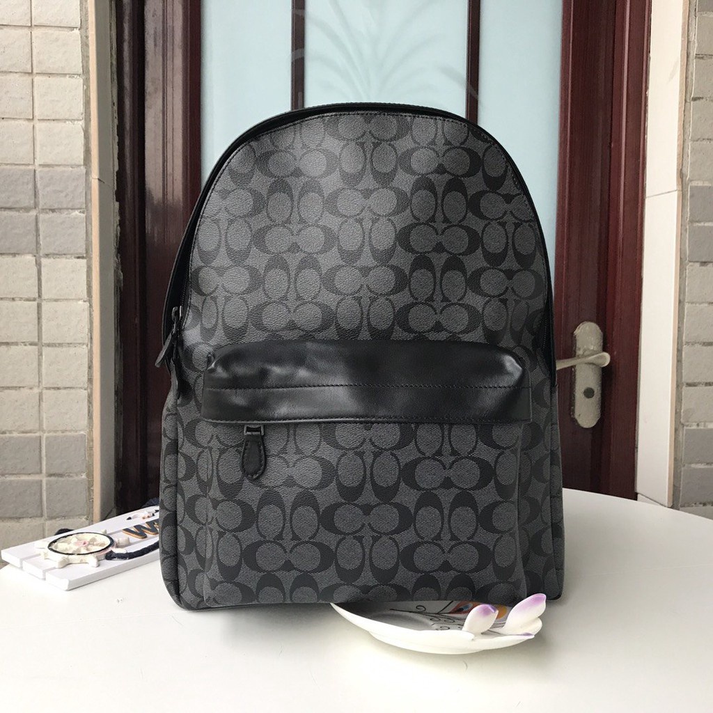 Charles Backpack In Signature Canvas F55398 COAC H