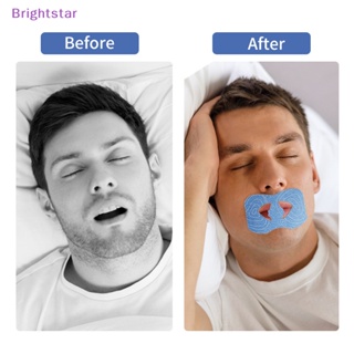 Brightstar ใหม่ แผ่นสติกเกอร์ ปิดปาก กันกรน ช่วยหายใจ สําหรับเด็ก 20 ชิ้น ต่อถุง