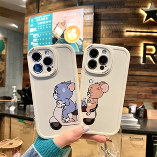 Casetify เคสโทรศัพท์มือถือนิ่ม ลาย Tom and Jerry สําหรับ iphone 14 pro Max 13 pro Max 12 pro Max 11 pro Max Apple 12PRO 13PRO 14PRO XS Max XR X 6 6S 8 7 PLUS SE2 SE3 12 mini T083A