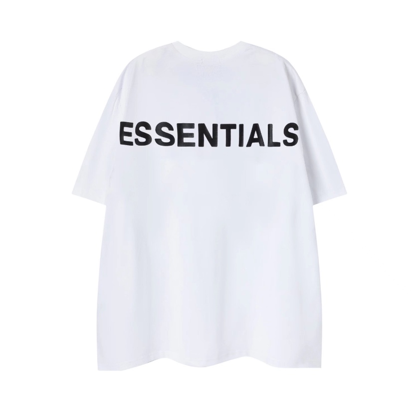สินค้าพร้อมส่ง ! ใหม่ ESSENTIALS เสื้อยืดแขนสั้น พิมพ์ลายโลโก้สะท้อนแสง ...