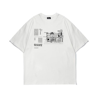 【ใหม่】เสื้อยืด oversize "Grocery" by informal