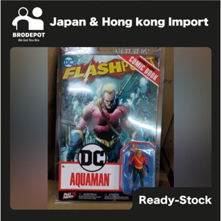 [Ready stock] McFarlane DC DIRECT - 3IN FIGURE WITH COMIC WV3 - AQUAMAN (FLASHPOINT)
