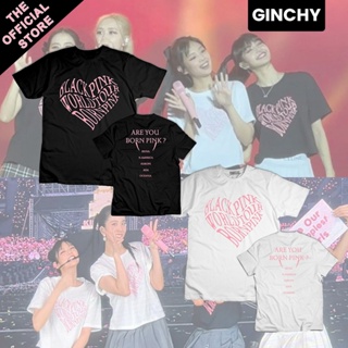 【ใหม่】Blackpink | T-shirt |Artist| KPOP| Born Pink World Tour Artist Collection T-shirt For Unisex