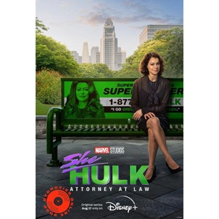 DVD She-Hulk Attorney at Law (2022) Season 1 ชี-ฮัลค์ ทนายสายลุย ปี 1 (9 ตอนจบ) (เสียง ไทย | ซับ ไม่มี) DVD