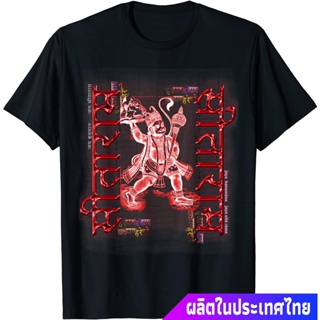 【ใหม่】ราคาถูกเสื้อยืดประเทศไทย หนุมาน พระพุทธเจ้า เทพเจ้าลิง Hanuman T-Shirt คอกลม แฟชั่น  ผ้าฝ้ายแท้ เสื้อยืด ผ้าฝ้ายแท