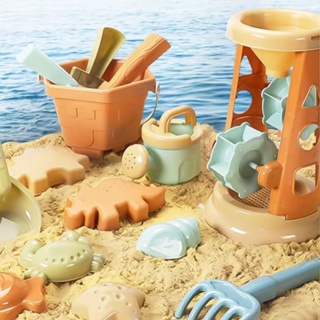 ✅พร้อมส่งในไทย✅ของเล่นที่ตักทราย ชุดตักทราย ของเล่นชายหาด ของเล่นทราย