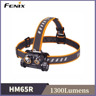 Fenix HM65R ไฟหน้า LED 1400 ลูเมนส์ Type-C น้ําหนักเบา ชาร์จซ้ําได้ พร้อมแบตเตอรี่ 18650 3000mAh