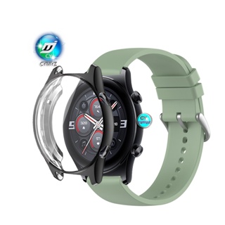 Honor Watch GS 3 GS3 GS 3i GS3i เคสป้องกัน สายซิลิโคน สายนาฬิกา HONOR Watch GS 3 GS3 สาย สายรัดข้อมือ กีฬา HONOR Watch GS 3i GS3i สาย