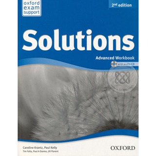 Bundanjai (หนังสือ) Solutions 2nd ED Advanced : Workbook +CD (P)