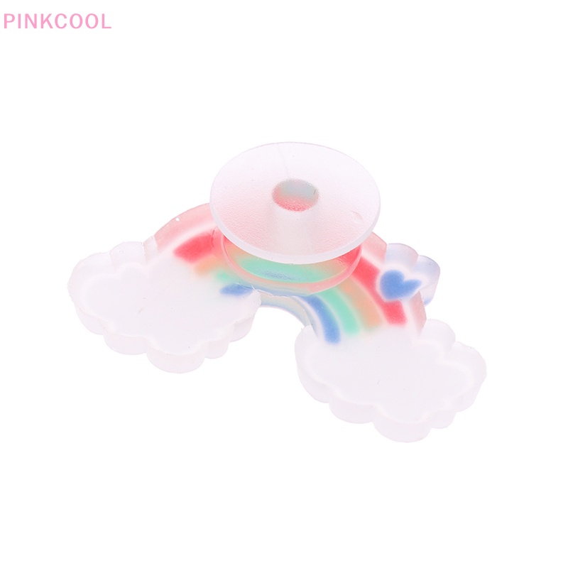 pinkcool-สายรัดข้อมือ-ลายการ์ตูนเรืองแสง-อุปกรณ์เสริม-สําหรับตกแต่งรองเท้า-1-ชิ้น
