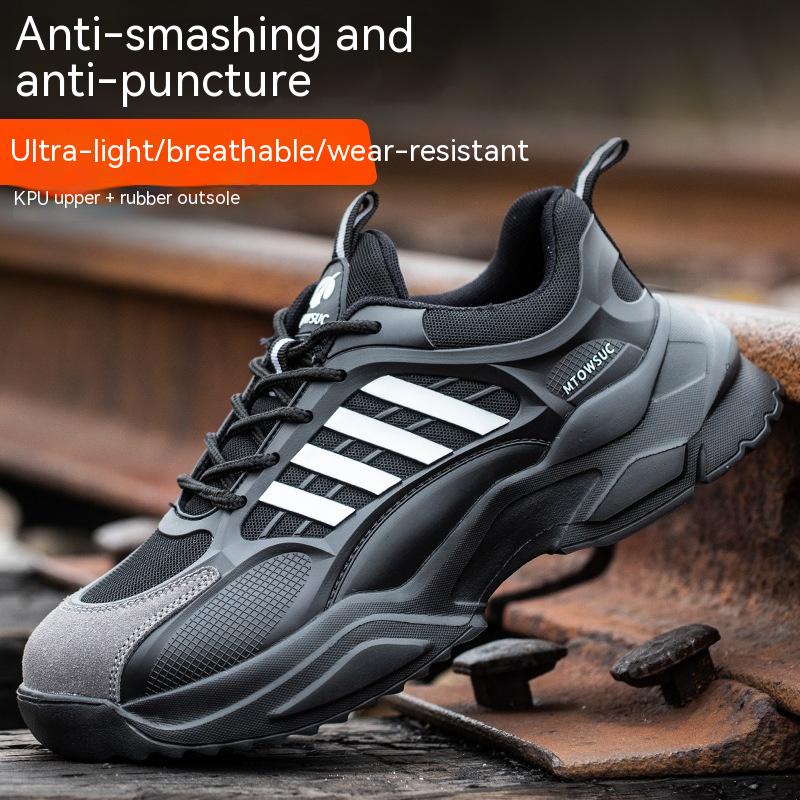 รองเท้าบูทเซฟตี้-หัวเหล็ก-ระบายอากาศ-น้ําหนักเบา-ป้องกันการเจาะ-ป้องกันการลื่น-เพื่อความปลอดภัย-เหมาะกับใส่ทํางาน-สไตล์ทหาร