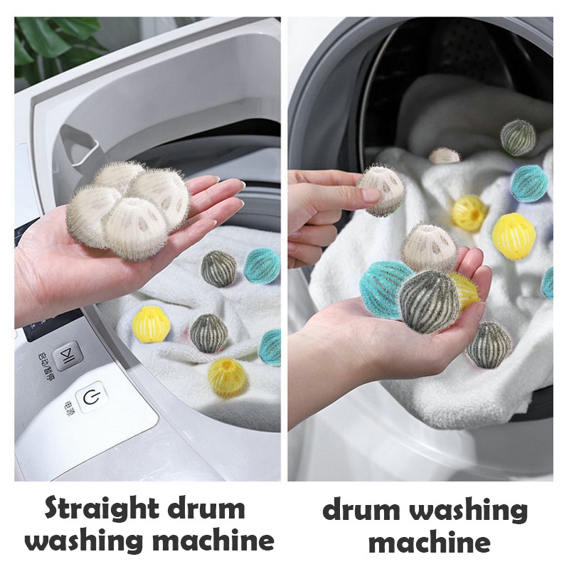 เครื่องซักผ้า-ลูกบอลกรองขนสัตว์-ใช้ซ้ําได้-อุปกรณ์เสริม-สําหรับสัตว์เลี้ยง