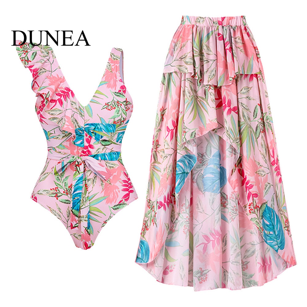 dunea-ชุดว่ายน้ําวันพีช-แต่งลูกไม้-เซ็กซี่-สําหรับผู้หญิง