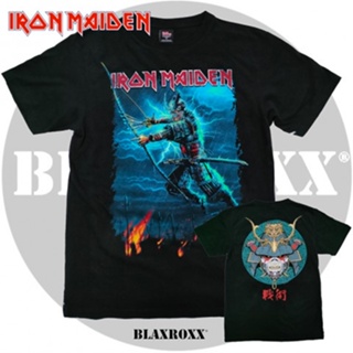 Blaxroxx เสื้อวง ลิขสิทธิ์แท้ Iron Maiden (IRM018)