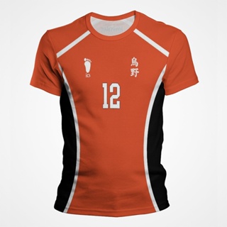 [พร้อมส่ง] เสื้อแจ็กเก็ต ลายอนิเมะ HAIKYUU ORANGE KARASUNO VOLLEYBALL JERSEY CHEAP KIDS โดย FAZZPRINT