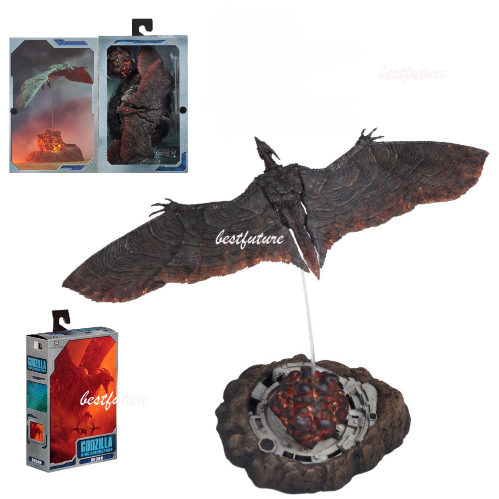 neca-godzilla-king-of-the-monsters-vs-โมเดลฟิกเกอร์-king-kong-mothra-rodan-ขยับได้