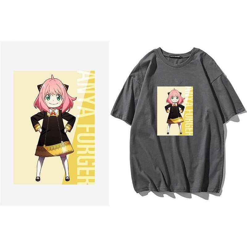 spy-x-family-anime-arnia-อนิเมะเสื้อยืดลายพิมพ์ผ้าฝ้ายแท้-เสื้อผ้า