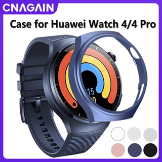 Cnagain ตัวป้องกันหน้าจอ สําหรับ Huawei Watch 4/4 Pro PC เคสป้องกัน สําหรับ Huawei Watch 4/4 Pro 48 มม. เคสนาฬิกากลวง