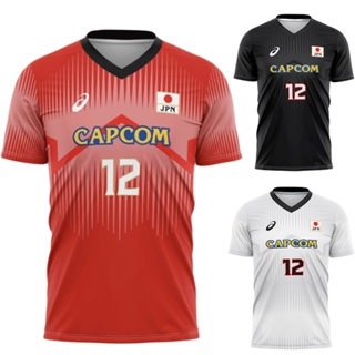 เสื้อกีฬาแขนสั้น ลายทีมชาติวอลเลย์บอลญี่ปุ่น VNL 2023 ISHIKAWA RAN NISHIDA 2023 สําหรับผู้ชาย
