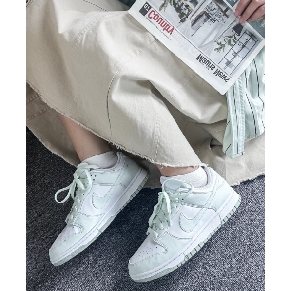 nike-dunk-low-next-nature-white-mint-รองเท้าผ้าใบ