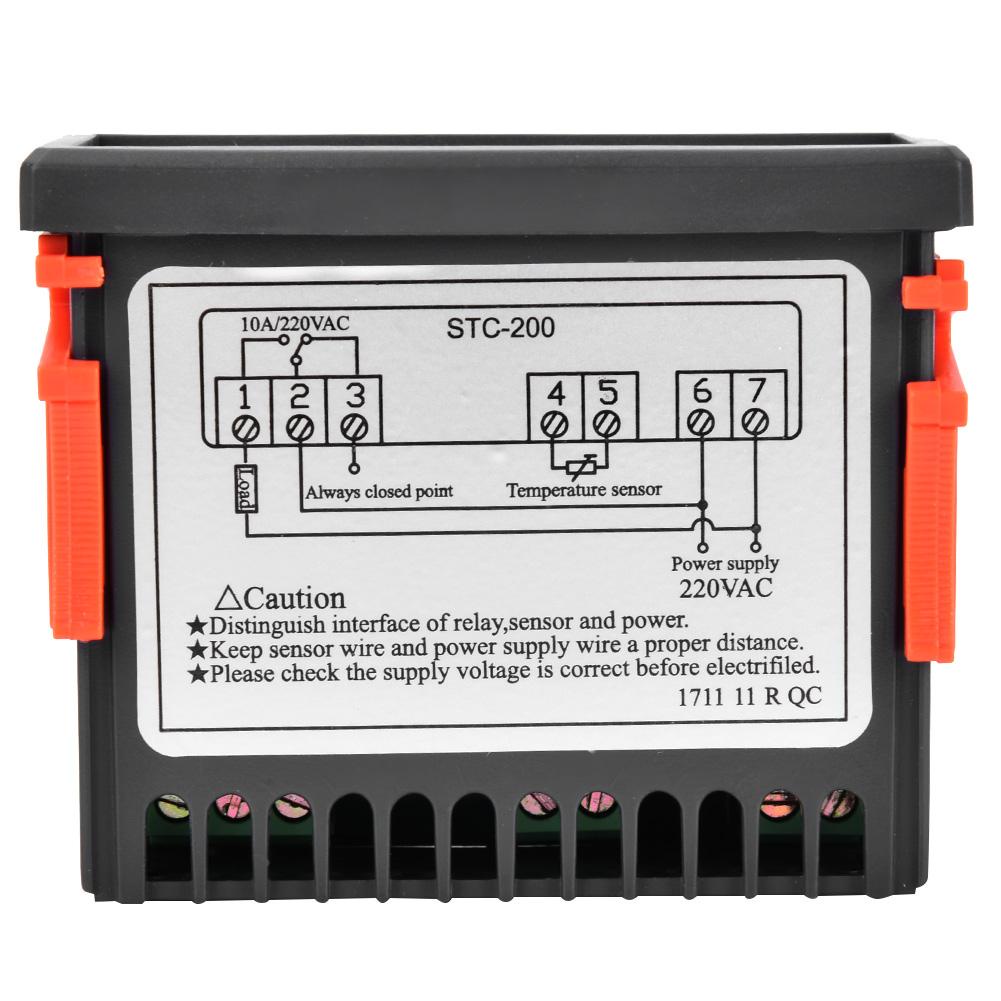 เทอร์โมสตัทไมโครคอมพิวเตอร์ดิจิตอล-stc-200-ควบคุมอุณหภูมิ