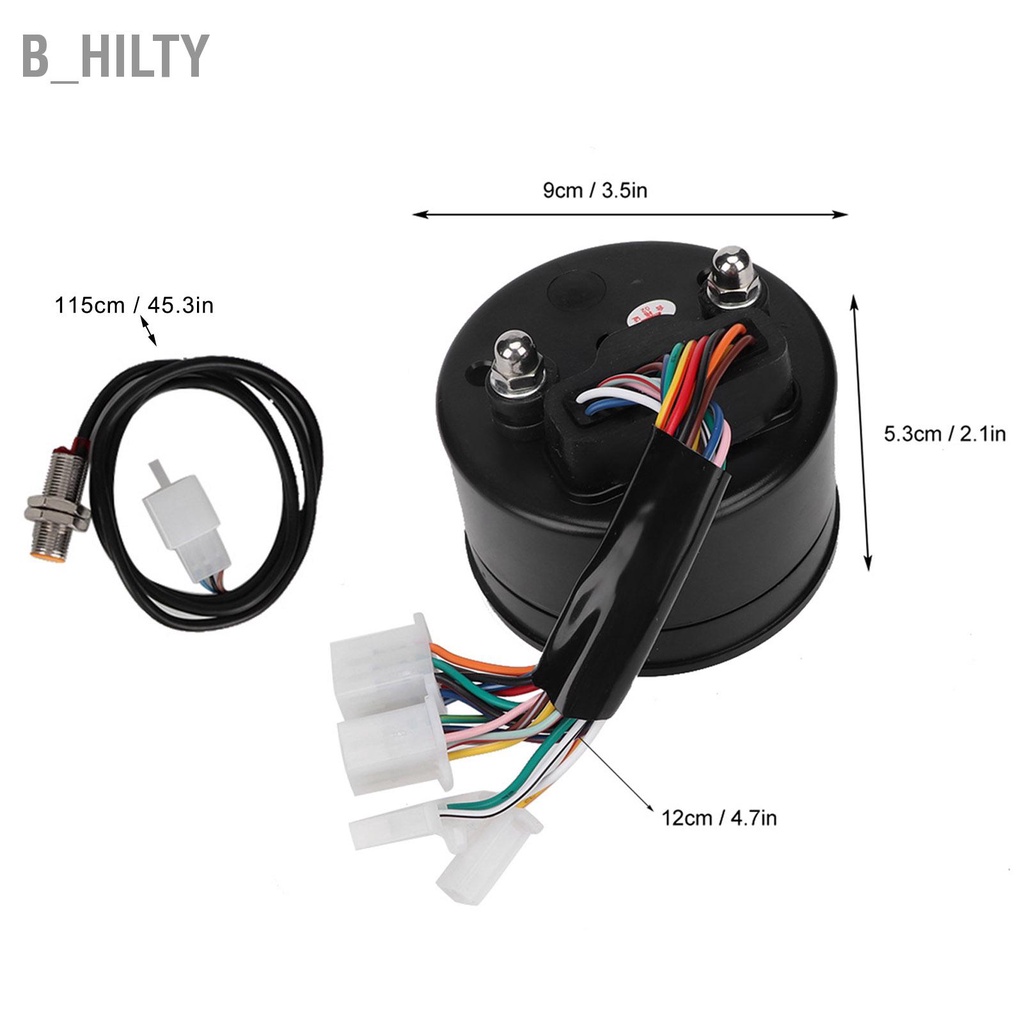 b-hilty-รถจักรยานยนต์-lcd-meter-มาตรวัดระยะทาง-มาตรวัดรอบ-มาตรวัดความเร็ว-มัลติมิเตอร์-น้ำมัน-dc-12v