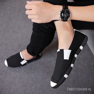 พร้อมส่ง รองเท้าผ้าใบลําลอง ระงับกลิ่น สไตล์เกาหลี ปักกิ่งย้อนยุค แฟชั่นฤดูใบไม้ร่วง สําหรับผู้ชาย ---- ** &amp; Zbxa