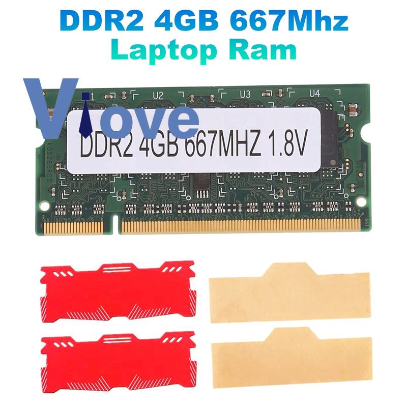 หน่วยความจําแล็ปท็อป-4gb-ddr2-และเสื้อกั๊กระบายความร้อน-667mhz-pc2-5300-sodimm-2rx8-สําหรับ-intel-amd