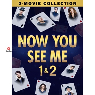 DVD Now You See Me อาชญากลปล้นโลก ภาค 1-2 DVD Master เสียงไทย (เสียง ไทย/อังกฤษ ซับ ไทย/อังกฤษ) หนัง ดีวีดี