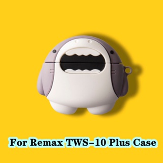【พร้อมส่ง】เคสหูฟัง แบบนิ่ม ลายการ์ตูน สําหรับ Remax TWS-10 Plus Remax TWS-10 Plus NO.1