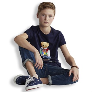 hot [S-5XL]Polo Bear Cotton Jersey Tee No.4 ( Navy )