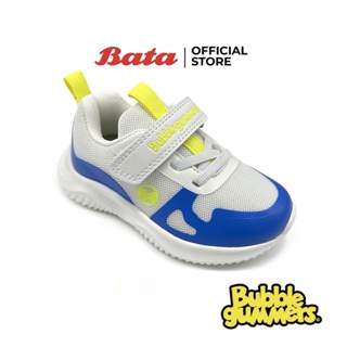 Bata บาจา Bubble Gummers รองเท้าผ้าใบแบบสวม สายปรับระดับได้ สำหรับเด็กผู้ชาย รุ่น BEAT สีน้ำเงิน รหัส 1411930