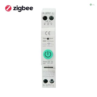 [พร้อมส่ง]Zigbee เบรกเกอร์วงจรอัจฉริยะ ไร้สาย ควบคุมผ่านแอพ และอุปกรณ์อัตโนมัติ พร้อมฟังก์ชั่นควบคุมด้วยเสียง สําหรับบ้าน