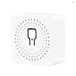 [พร้อมส่ง] โมดูลสวิตช์ Wi-Fi ขนาดเล็ก 16A เบรกเกอร์อัจฉริยะ Wi-Fi รีเลย์สวิตช์ไฟอัจฉริยะ APP รีโมตคอนโทรล ตัวตั้งเวลาควบคุมด้วยเสียง DIY บ้านอัตโนมัติ