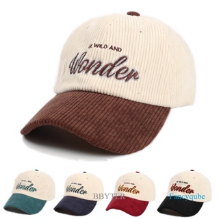 Bbyter หมวกเบสบอล ปักลายตัวอักษร Wonder
