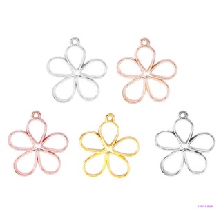 Con จี้ดอกไม้ แฮนด์เมด สําหรับทําเครื่องประดับ DIY
