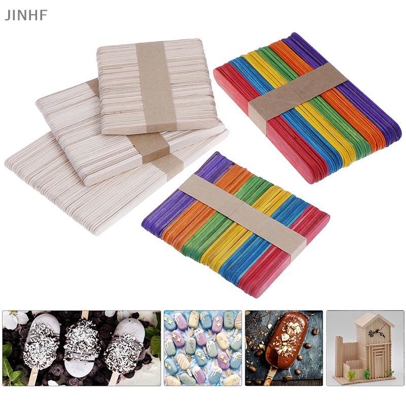 แท่งไอศกรีม DIY 50 ชิ้น Shopee Thailand