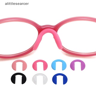 Alittlesearcer แผ่นซิลิโคน รูปตัว U กันลื่น สําหรับรองจมูก แว่นตากันแดด 1 ชิ้น