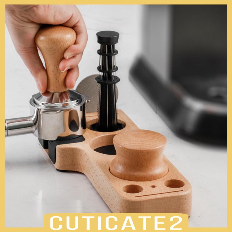 cuticate2-ชุดขาตั้งเครื่องกรองกาแฟเอสเพรสโซ่-แบบไม้-กันลื่น-พร้อมฐานรอง-สําหรับห้องครัว-ห้องชา-เคาน์เตอร์