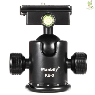 Manbily KB-0 ขาตั้งกล้องหัวบอลพาโนรามา หัวรางเลื่อน แบบมืออาชีพ พร้อมกล้องในตัว 2 ตัว -8.9