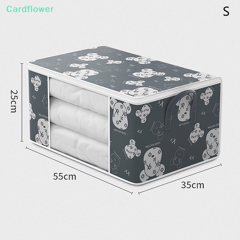 lt-cardflower-gt-กระเป๋าผ้าโพลีเอสเตอร์-กันฝุ่น-ขนาดใหญ่-จุของได้เยอะ-สําหรับเก็บเสื้อผ้า-ผ้าห่ม-เครื่องนอน-ลดราคา