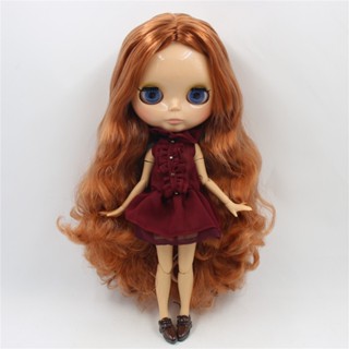 Icy DBS Blyth ตุ๊กตา 1/6 bjd tan skin joint บอดี้แวววาว ใบหน้า 30 ซม. ของเล่น ของขวัญ สําหรับเด็กผู้หญิง V7CU