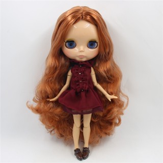 Icy DBS Blyth ตุ๊กตา 1/6 bjd tan skin joint บอดี้แวววาว ใบหน้า 30 ซม. ของเล่น ของขวัญ สําหรับเด็กผู้หญิง V7CU