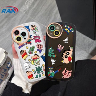 เคสโทรศัพท์ซิลิโคน แบบนิ่ม ลายการ์ตูนชินจัง สําหรับ Realme C55 5 5i 6i C3 C35 C21Y C25Y C21 RealmeC11 C11 2021 C25 C15 C12 C2