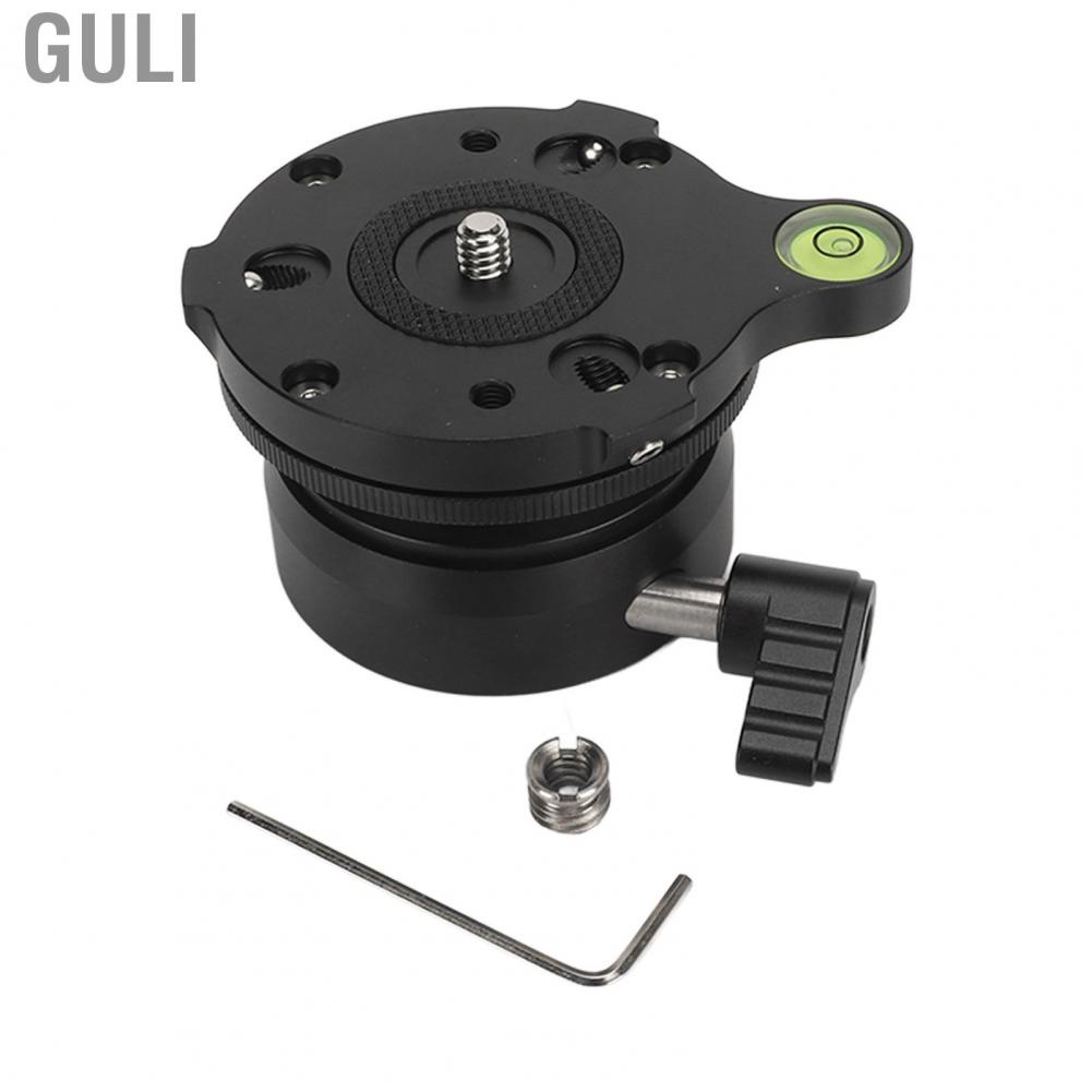 Guli Tripod Head Leveling Base Leveler Tripod Leveling Base Compact