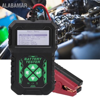 Alabama เครื่องทดสอบแบตเตอรี่ 12V 100 ถึง 2000CCA สําหรับรถยนต์ รถบรรทุก เรือ รถจักรยานยนต์ Suv