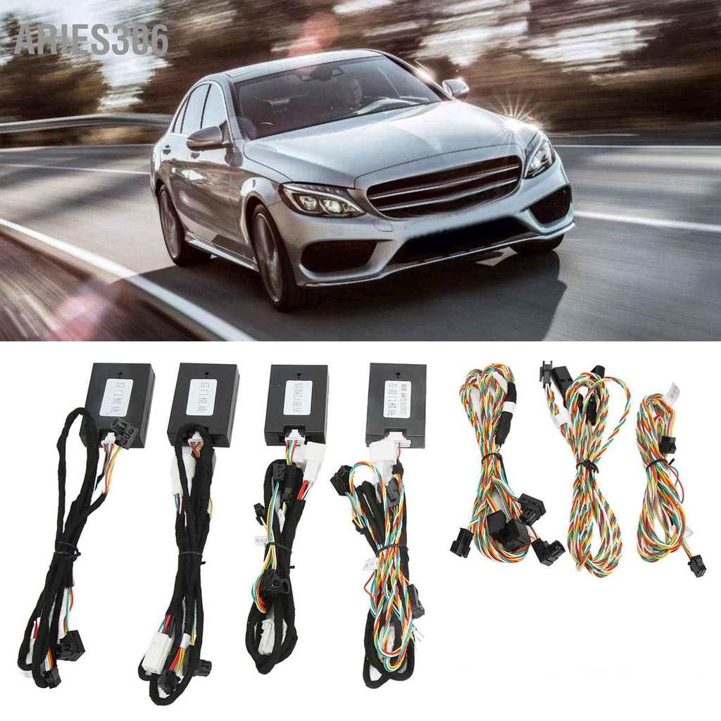 aries306-อัพเกรดชุดเปลี่ยนไฟรอบข้าง-64-สีสำหรับ-mercedes-benz-c-glc-class-w205-c205-s205-x253-c253-2015-2018