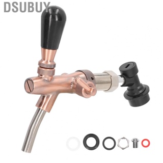 Dsubuy G5/8 Beer Faucet Brass Stainless Steel Tap With Qu