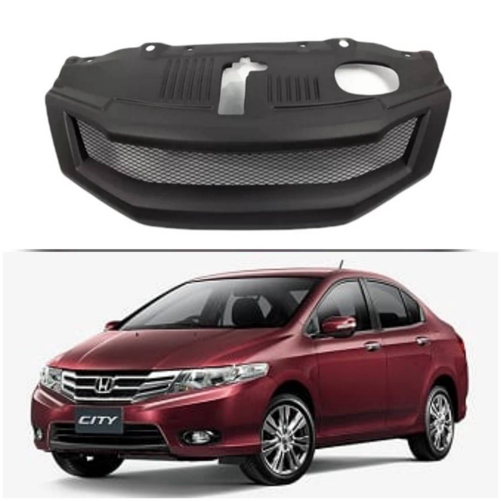 กระจังหน้า-honda-city-ทรง-mugenrr-ปี2008-2013-กระจังหน้าแต่งตาข่าย-กระจังหน้า-honda